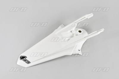 Garde boue arrière blanc Ufo | KTM SX 85, KTM SX BIG WHEELS 19/16 85, KTM SX STD WHEELS 17/14 85