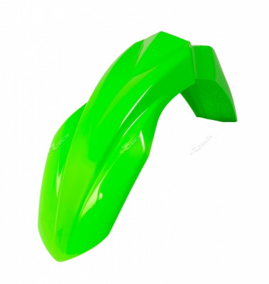 Garde-boue avant vert fluo Racetech | KX 250, KX 450, KXF 250, KXF 450