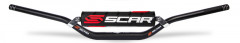 Guidon Evolution X² avec barre mousse noir Scar
