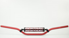 Guidon Type 971 7/8'' 22.2mm Rouge avec barre et mousse noir MX/Enduro Renthal