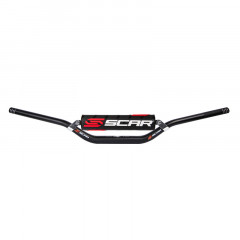 Guidon Evolution X² Short avec barre mousse noire Scar