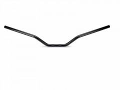 Guidon Ø28.6mm sans barre couleur noir Domino