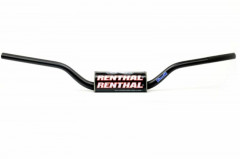 Guidon Fatbar 28,6mm alu orange sans barre avec mousse noir Renthal