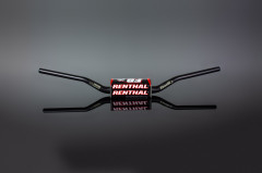 Guidon diam.36mm sans barre marque Renthal R-Works guidon noir et mousse noire