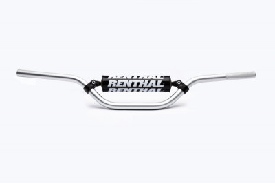 Guidon Mini MX Argent 7/8'' 611 110CC Playbike Bar Renthal | KAWASAKI KLX 110