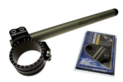 Guidons bracelet clip-on Ø52mm Renthal | KAWASAKI NINJA ZX7R 750, KAWASAKI NINJA ZX9R 900