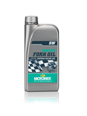 Huile de fourche Racing Fork Oil 5W 1L Motorex