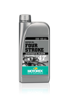 Huile moteur semi-synthétique 4-Stroke 5W40 12 X 1L Motorex