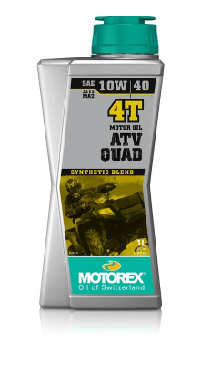Huile Moteur ATV 4T 10W40 100% Synthétique 10 x 1L Motorex