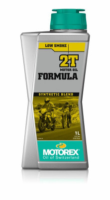 Huile moteur semi-synthétique Formula 2T 10 x 1L Motorex