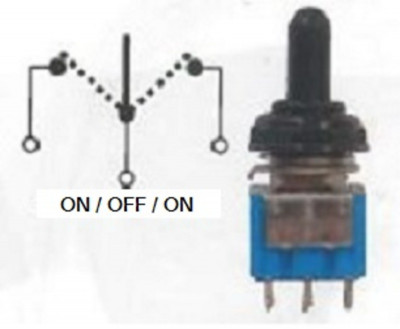 Interrupteur On/Off étanche (Ø6mm) Bihr