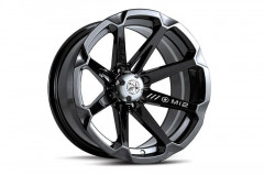 Jante utilitaire MSA Offroad Wheels M12 Diesel noir quad 15x7 4x137 4+3