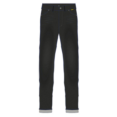 Jeans marque RST Tapered-Fit renforcé couleur noir taille XXL