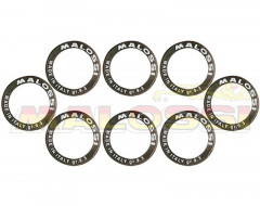 Jeu de galets marque MALOSSI 28.2x19.9mm 21gr - 8 pièces