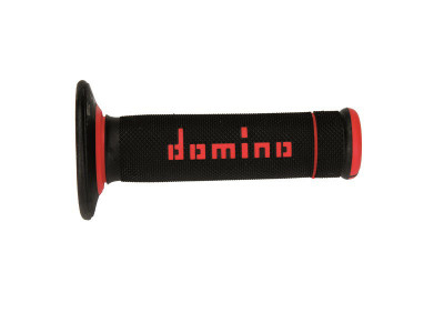 Revêtements type A190 full grip noir/rouge Domino