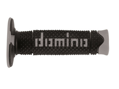 Revêtements type A260 full grip noir/gris Domino | Motocross GAS GAS