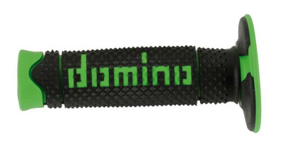 Revêtements type A260 full grip noir/vert Domino | Motocross GAS GAS