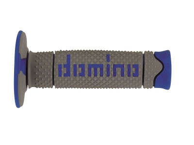 Revêtements type A260 full grip gris/bleu Domino | Motocross GAS GAS
