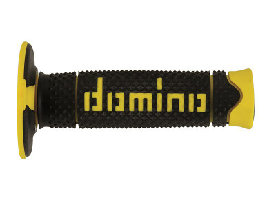 Revêtements type A260 full grip noir/jaune Domino | Motocross GAS GAS