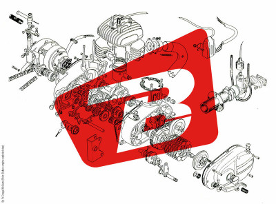Joint de couvercle de pompe à eau Boyesen | Motocross KTM, HUSQVARNA