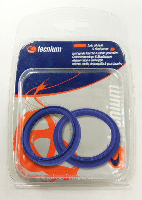 Joints spi de fourche et cache-poussière Blue Label Ø48mm Tecnium | Motocross, Moto