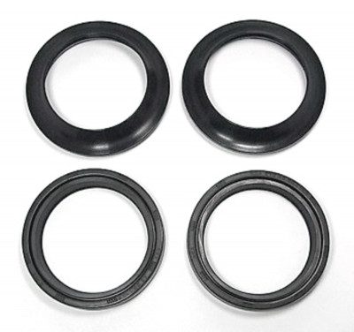 Joints spi de fourche et cache-poussière 47x58x10mm Tour Max | HONDA, KAWASAKI, SUZUKI, TRIUMPH, HM