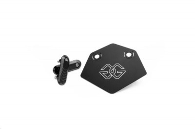 Kit caches orifices Race noir Gilles | BMW S RR ABS 1000