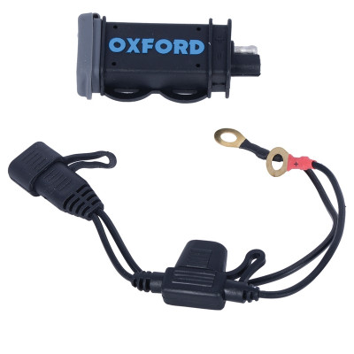 Kit chargeur marque OXFORD USB Fused Power 2.1A