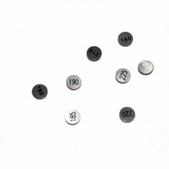 Pastilles de soupape Ø25mm (x20) Tour Max | HONDA, YAMAHA, BOMBARDIER, POLARIS, SKI-DOO (BOMBARDIER)