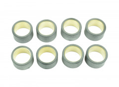 Kit de 8 galets Athena 25X14, 9 14 grammes