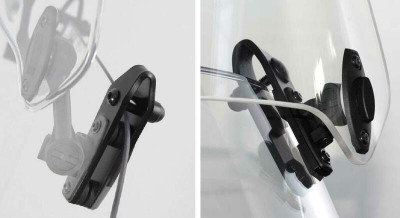 Kit de fixation spoiler X-Creen bleu Mra