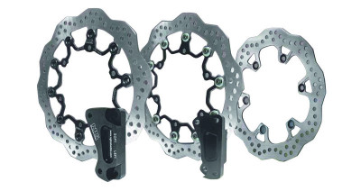 Kit Disque de Frein Avant Oversized NG BRAKES 298mm, Pétale Flottant | T-MAX XP 500