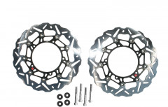 Kit Disque de Frein Oversize Flottant Braking SK2 Racing Wave 320 | R6 R1 YZF 600, 1000