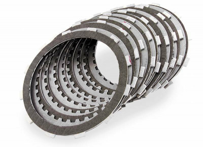 Kit disques garnis et lisses Kevlar marque Barnett | Compatible avec Moto marque BMW