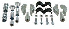 Kit fixation articulé protège-mains Ø28.6/Ø22 Vertigo Racetech