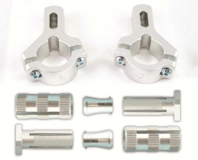 Kit fixation fixe protège-mains Ø28.6/Ø22 Vertigo Racetech