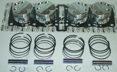 Kit piston Ø77.00mm R1041 kit 1040cc Wiseco | EXUP FZR 1000, GTS 1000, THUNDERACE YZF 1000