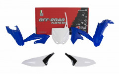 Kit plastique couleur origine bleu/blanc Racetech | YAMAHA YZ 65
