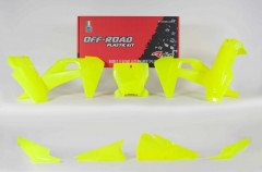 Kit plastique jaune fluo Racetech | FC 250, FC 350, FC 450, FS 450, TC 125, TC 250