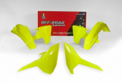 Kit plastique jaune fluo Racetech | FE 250, FE 350, FE 450, FE 501, TE 250, TE 300, TX 125