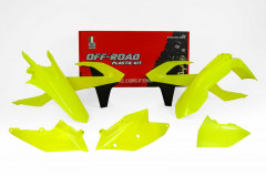 Kit plastique jaune fluo Racetech | Motocross KTM