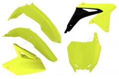 Kit plastique jaune fluo Racetech | SUZUKI RMZ 450