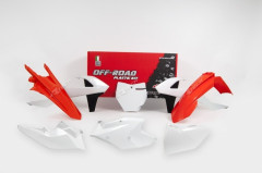 Kit plastique couleur origine orange/blanc/noir Racetech | SX 125, 150, 250, SX F 250, 350, 450