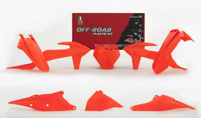 Kit plastique orange fluo Racetech | SMR 450, SX 125, 150, 250, SX F 250, 350, 450, SX-F 350