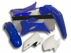 Kit plastique couleur origine bleu/blanc Racetech | YAMAHA WRF 250, YAMAHA WRF 450