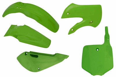 Kit plastiques couleur origine vert Racetech | KAWASAKI KX 65