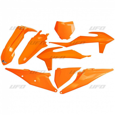 Kit plastiques orange Ufo | SMR 450, SX 125, SX 150, SX 250, SX F 250, SX F 350, SX F 450, SX-F 350
