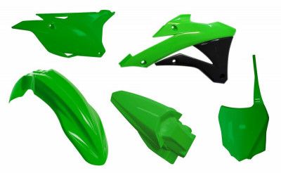Kit plastiques couleur origine vert Racetech | KAWASAKI KX 85, KAWASAKI KX 100