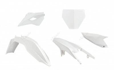 Kit plastiques couleur origine blanc Racetech | HUSQVARNA TC 85