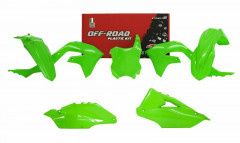 Kit plastiques vert fluo Racetech | KAWASAKI KX 250, KAWASAKI KX 450